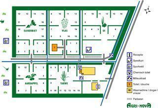 Camping Agri-Nova: Plattegrond