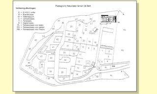 Naturistencamping Zeelandia: Plattegrond