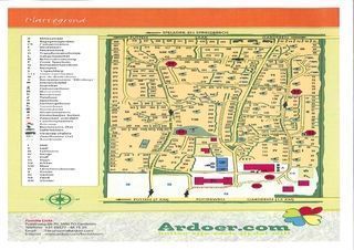 Camping De Hertshoorn: Plattegrond