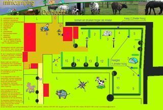 SVR Minicamping De Hucht: Plattegrond