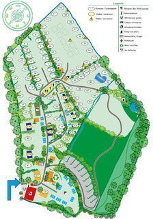 Camping Kuiperberg: Plattegrond