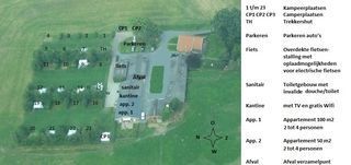 Minicamping De Köller: Plattegrond