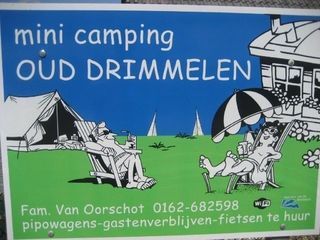 Minicamping Oud Drimmelen: Plattegrond