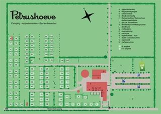 Camping Petrushoeve: Plattegrond