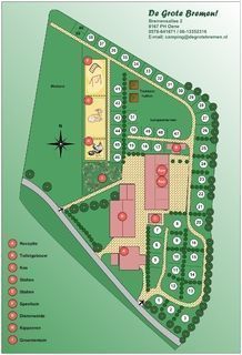 SVR Camping De Grote Bremen: Plattegrond