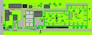 Minicamping 't Oventje: Plattegrond