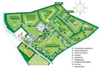 Camping De Blekkenhorst: Plattegrond