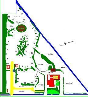 Camping Thyencamp: Plattegrond