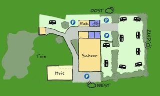 Minicamping Boshoven: Plattegrond