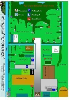 SVR Camping Kivafarm: Plattegrond