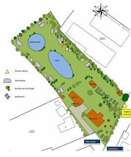 Natuurkampeerterrein Eickenhorst: Plattegrond