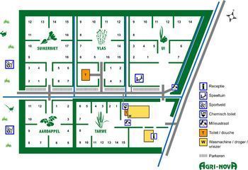 Camping Agri-Nova: Plattegrond