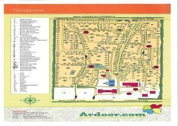 Camping De Hertshoorn: Plattegrond