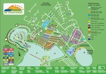 Camping De Schatberg: Plattegrond