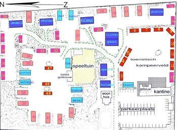 Camping Berkenrode: Plattegrond