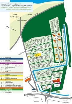 Camping Janse: Plattegrond