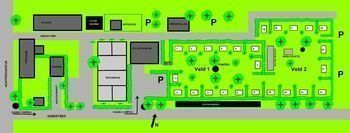 Minicamping 't Oventje: Plattegrond