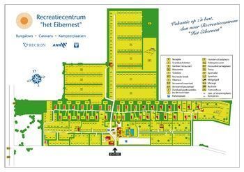 Camping Het Eibernest: Plattegrond