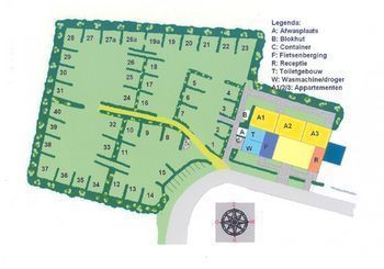 Camping Jelly's Hoeve: Plattegrond