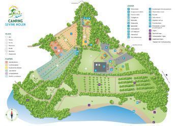 Camping Sevink Molen: Plattegrond