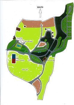 Camping Château De Lacomte Country Club: Plattegrond