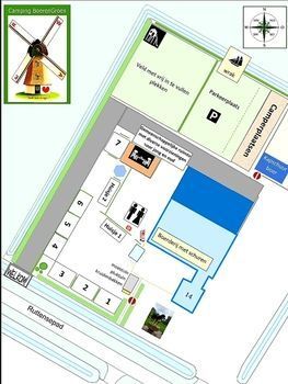 SVR Camping BoerenGroen: Plattegrond