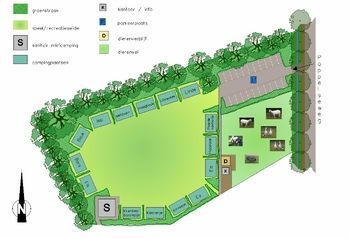 Minicamping Ut Paradèske: Plattegrond