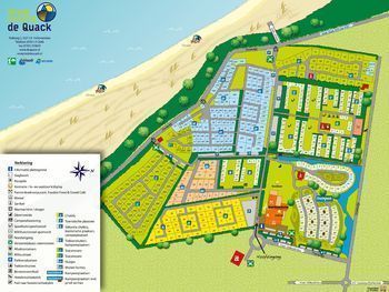 Camping Resort Poort van Zeeland: Plattegrond