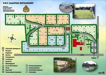 SVR Camping Rotandorp: Plattegrond