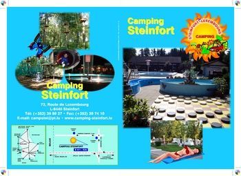 Camping Steinfort: Plattegrond