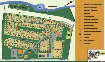 Camping De Vechtvallei: Plattegrond