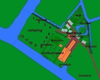 Minicamping De Turfhoeke: Plattegrond